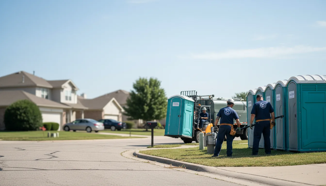 Porta Potty Rental in Maplewood, OH near me